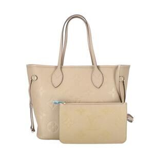 Louis Vuitton Neverfull Tourterelle Empreinte bag